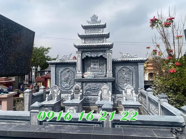 Khu lăng mộ gia đình bằng đá 07