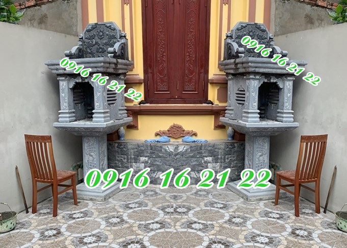 Am miếu thổ địa thờ thần linh 2 tầng bằng đá 11 Am miếu thổ địa thờ thần linh 2 tầng bằng đá 11