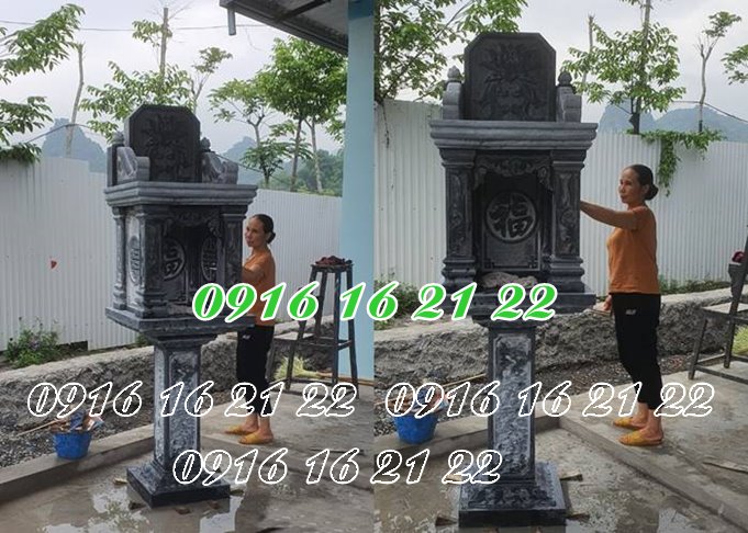 Mẫu am miếu thờ thần linh thổ địa 2 tầng 3 tầng bằng đá 01 Mẫu am miếu thờ thần linh thổ địa 2 tầng 3 tầng bằng đá 01