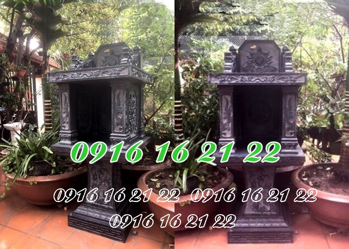 Mẫu am miếu thờ thần linh thổ địa 2 tầng 3 tầng bằng đá 02 Mẫu am miếu thờ thần linh thổ địa 2 tầng 3 tầng bằng đá 02