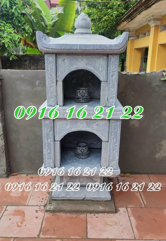 Mẫu am miếu thờ thần linh thổ địa 2 tầng 3 tầng bằng đá 05 Mẫu am miếu thờ thần linh thổ địa 2 tầng 3 tầng bằng đá 05