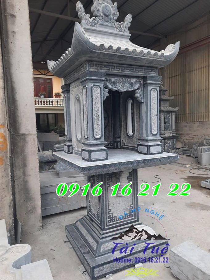Kích thước mẫu bàn thờ đá lộ thiên ngoài trời tại Ninh Thuận