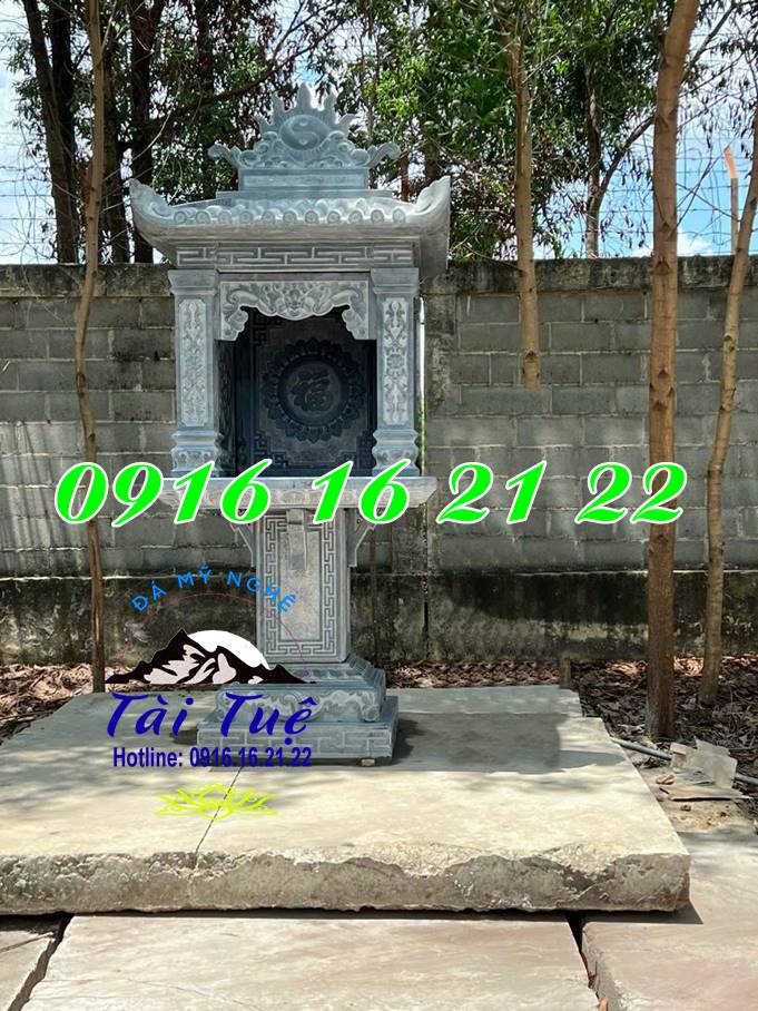 Mẫu bàn thờ thiên bằng đá có mái tại Bình Thuận Mẫu bàn thờ thiên bằng đá có mái tại Bình Thuận