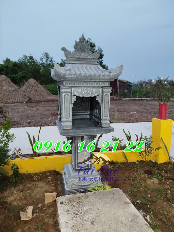 Mẫu bàn thờ thông thiên bằng đá một mái bán tại Long An Mẫu bàn thờ thông thiên bằng đá một mái bán tại Long An