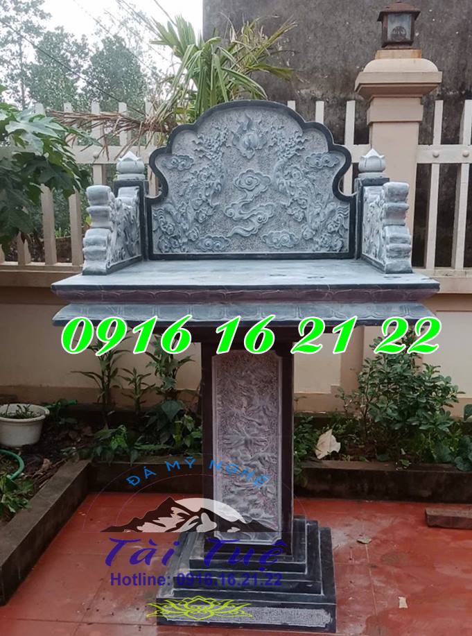 Mẫu bàn thờ thông thiên bằng đá tự nhiên bán tại Long An Mẫu bàn thờ thông thiên bằng đá tự nhiên bán tại Long An