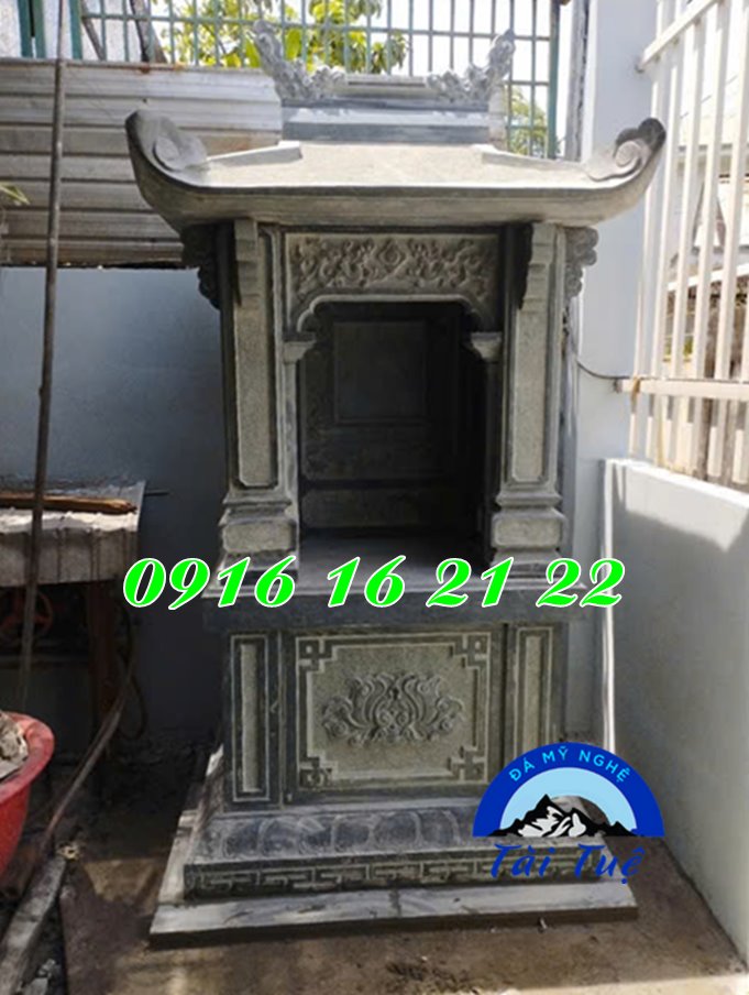 Mẫu cây hương thờ ngoài trời bằng đá Mẫu cây hương thờ ngoài trời bằng đá