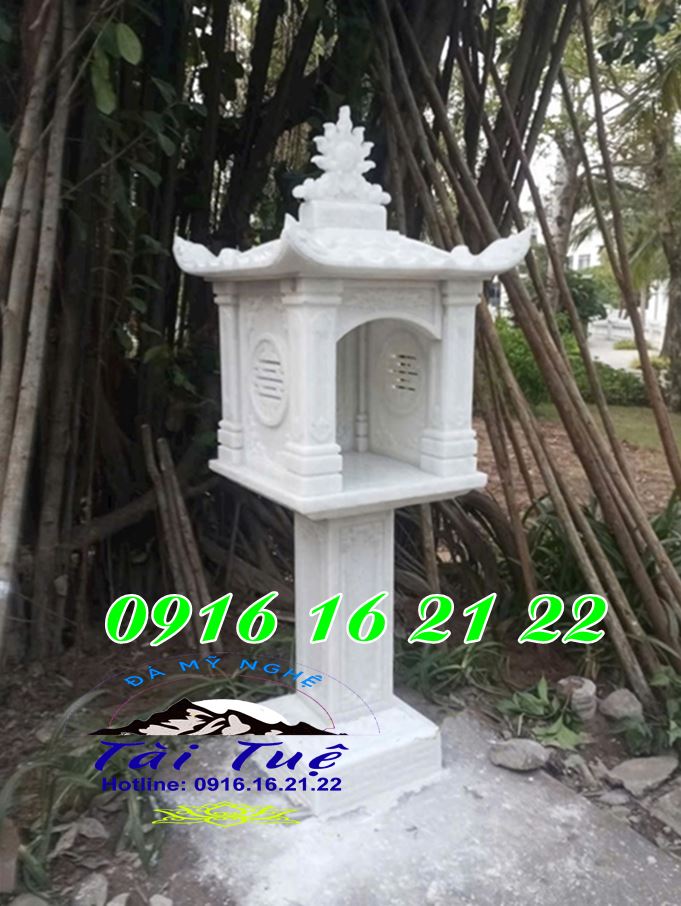 Mẫu bàn bằng đá thờ ngoài trời thờ tiền chủ một mái bán tại Sài Gòn Mẫu bàn bằng đá thờ ngoài trời thờ tiền chủ một mái bán tại Sài Gòn