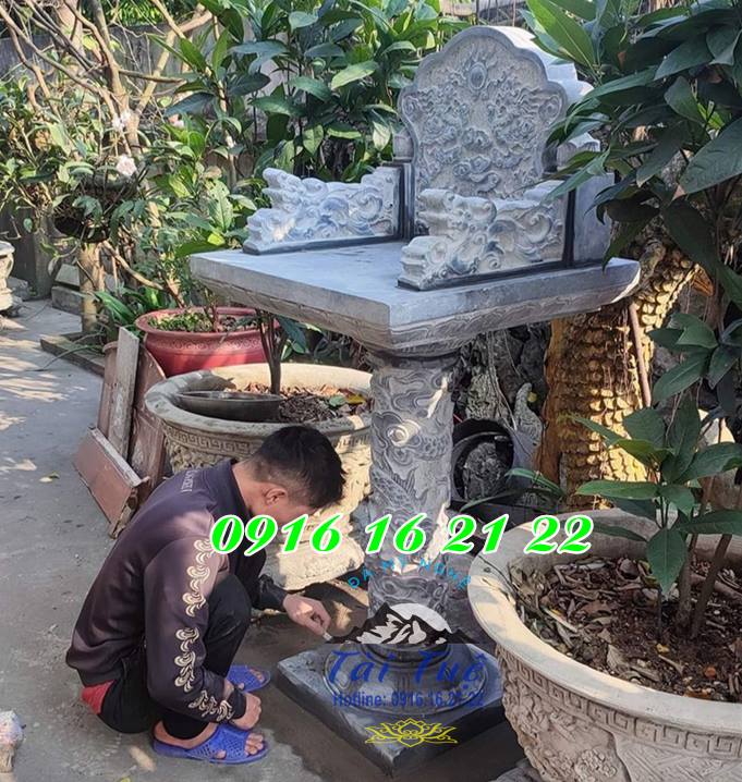 Vị trí đặt bàn thờ Thiên ngoài trời là nơi cao ráo sạch sẽ Vị trí đặt bàn thờ Thiên ngoài trời là nơi cao ráo sạch sẽ