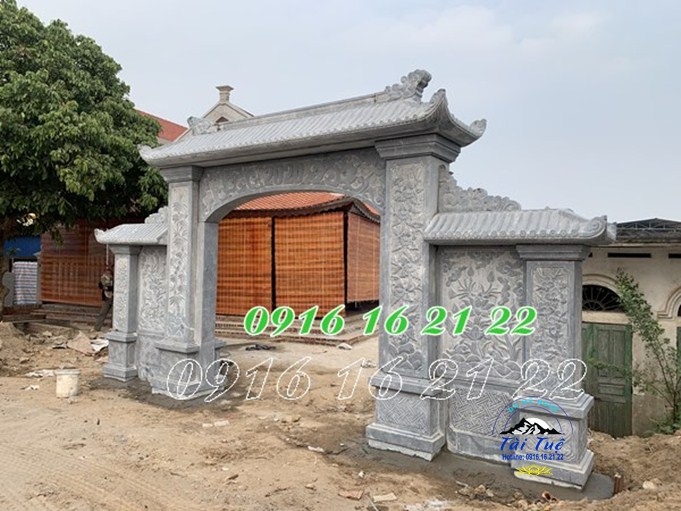Mẫu cổng đá đình chùa nhà thờ một lối đi tại Tuyên Quang Mẫu cổng đá đình chùa nhà thờ một lối đi tại Tuyên Quang