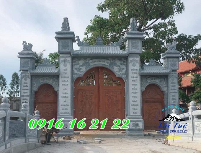 Mẫu cổng đá tam quan nhà thờ họ tại Tuyên Quang Mẫu cổng đá tam quan nhà thờ họ tại Tuyên Quang