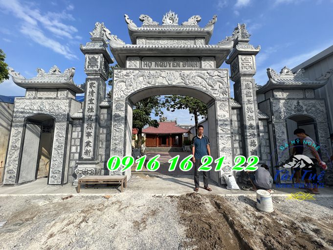 Mẫu cổng nhà thờ đình chùa bằng đá tại Tuyên Quang 22 Mẫu cổng nhà thờ đình chùa bằng đá tại Tuyên Quang 22