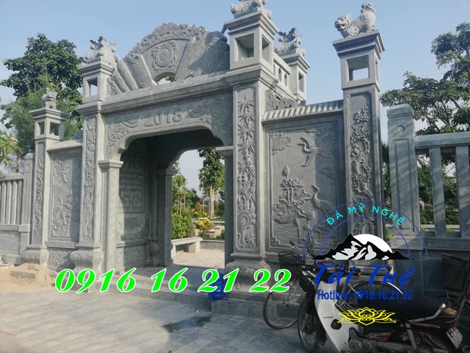 11 mẫu cổng đá tại Quảng Ninh ưu nhược điểm khi xây cổng đá