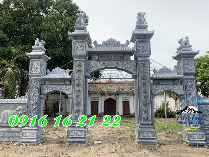 Các mẫu cổng đá tam quan được ưa chuộng tại Bắc Ninh Các mẫu cổng đá tam quan được ưa chuộng tại Bắc Ninh