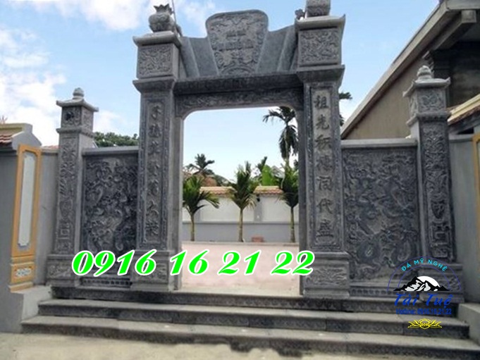 Cổng đá nhà thờ họ một lối đi tại Thái Nguyên Cổng đá nhà thờ họ một lối đi tại Thái Nguyên
