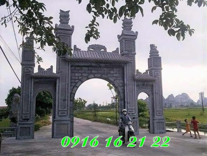 Cổng làng bằng đá đẹp tại Quảng Ninh Cổng làng bằng đá đẹp tại Quảng Ninh