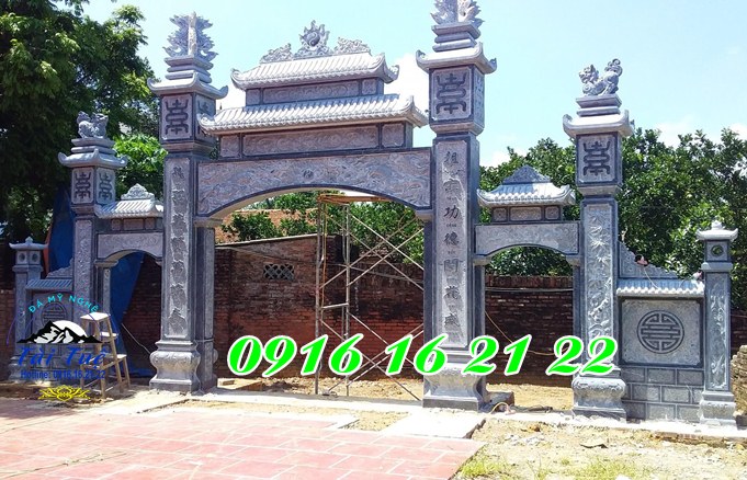 Cổng nhà thờ tại Thái Nguyên bằng đá tự nhiên nguyên khối giá rẻ Cổng nhà thờ tại Thái Nguyên bằng đá tự nhiên nguyên khối giá rẻ