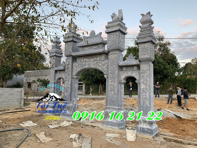 Cổng nhà thờ tại Thái Nguyên bằng đá Cổng nhà thờ tại Thái Nguyên bằng đá
