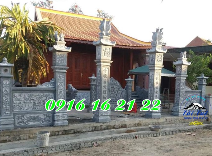 Mẫu cổng đá nhà thờ họ tại Phú Thọ 19 Mẫu cổng đá nhà thờ họ tại Phú Thọ 19