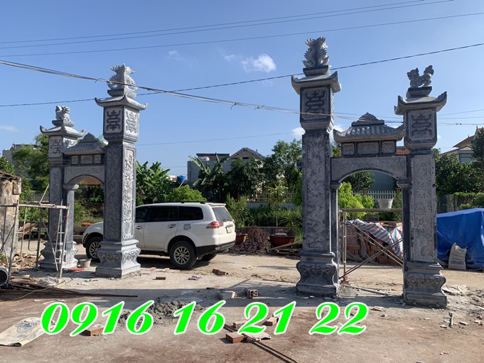 Mẫu cổng đá nhà thờ họ tại Phú Thọ 19 Mẫu cổng đá nhà thờ họ tại Phú Thọ 19