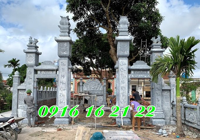 Mẫu cổng đá nhà thờ họ, từ đường dòng tộc tại Quảng Ninh Mẫu cổng đá nhà thờ họ, từ đường dòng tộc tại Quảng Ninh