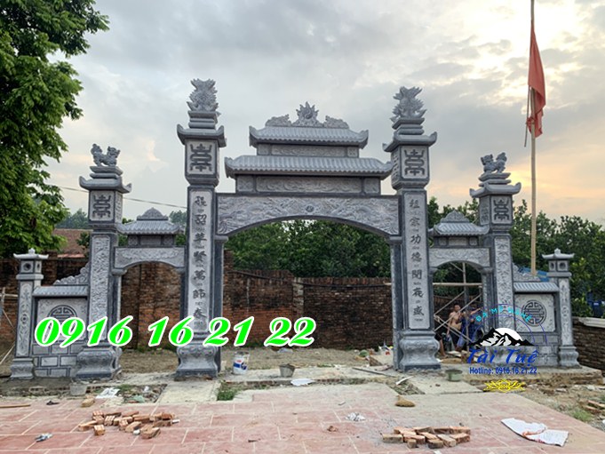 Mẫu cổng đá tam quan nhà thờ tại Bắc Ninh Mẫu cổng đá tam quan nhà thờ tại Bắc Ninh