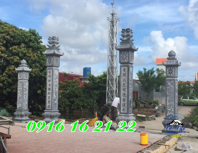 Mẫu cổng nhà thờ họ tại Phú Thọ bằng đá 19 Mẫu cổng nhà thờ họ tại Phú Thọ bằng đá 19