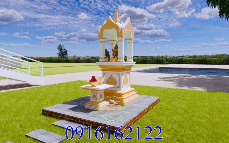 Bàn thờ phật 4 mặt 01