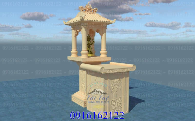 Bàn thờ phật 4 mặt 05