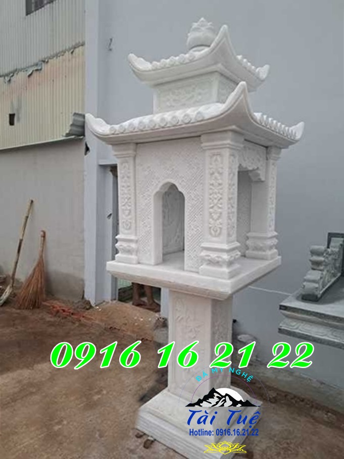 Cây hương thờ thiên địa có mái tại Bình Định Cây hương thờ thiên địa có mái tại Bình Định