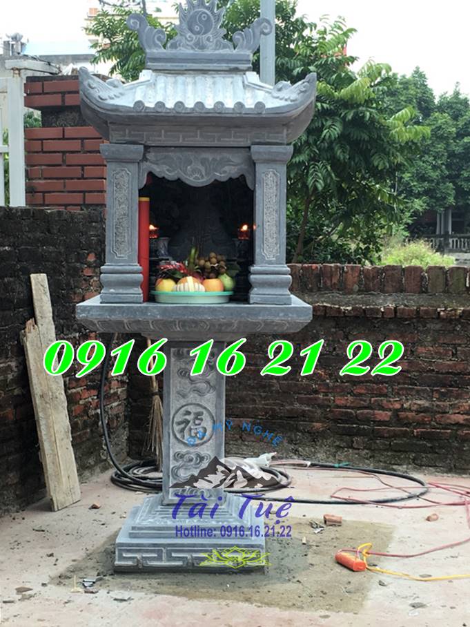 Cây hương thờ thiên ngoài trời có mái tại Bình Định Cây hương thờ thiên ngoài trời có mái tại Bình Định